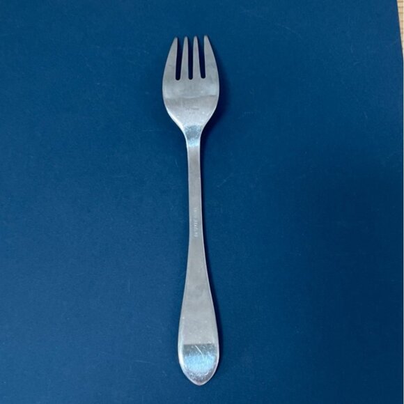 Vintage Oneida Joann Pattern Salad Dessert Fork Stainless Steel Flatware - Picture 3 of 6